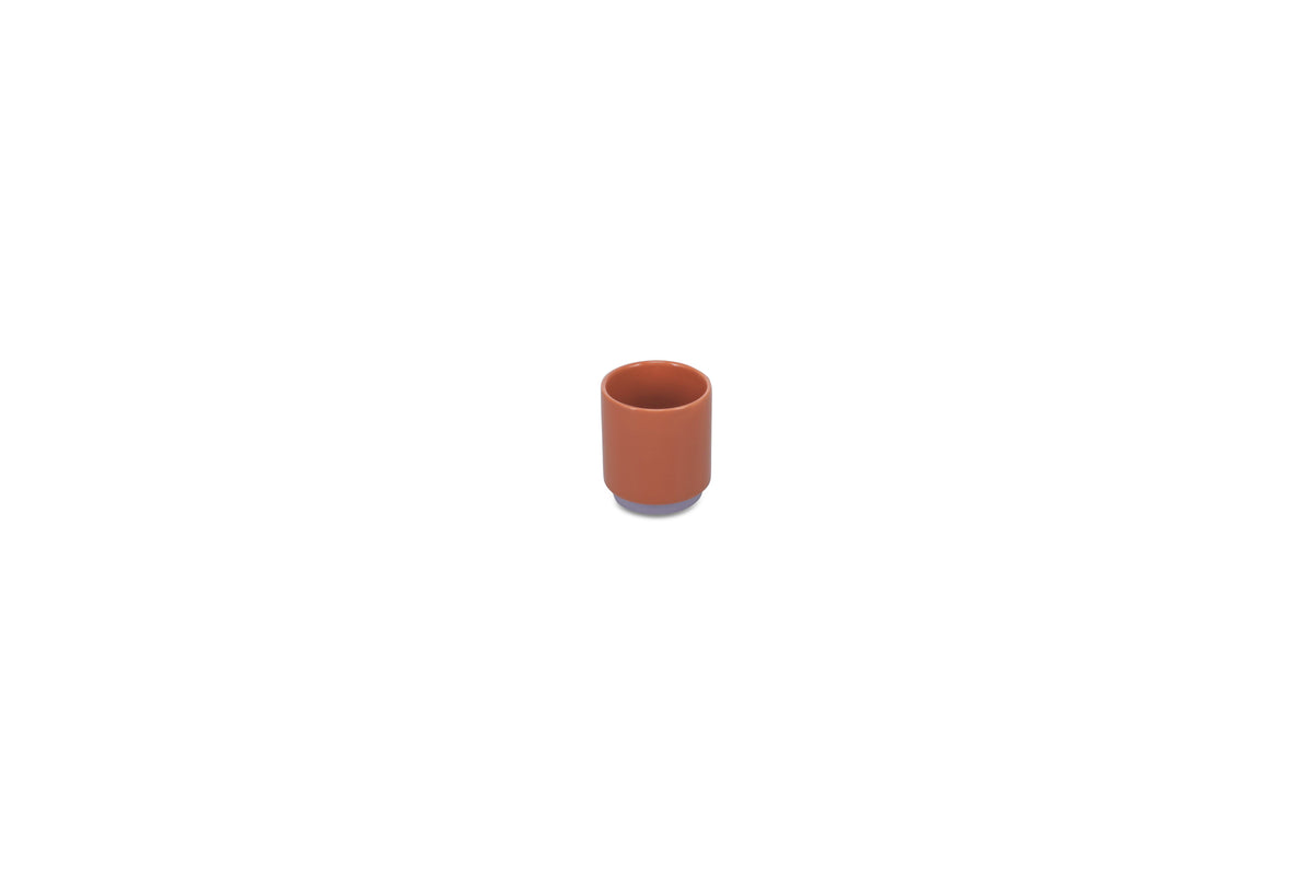 Ona - Duo Kop 27cl paars/oranje Duo - 1 SET - 4 stuks