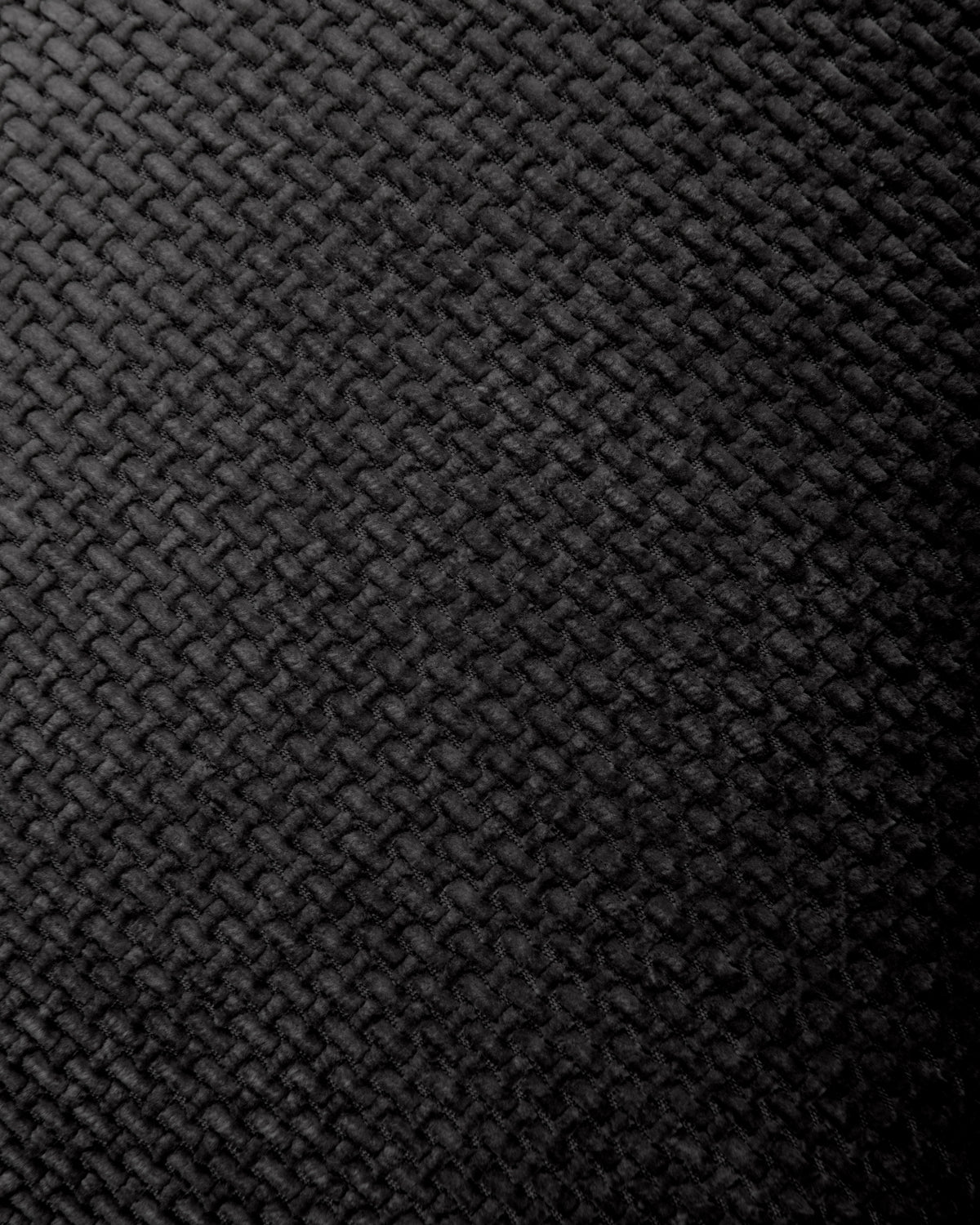 Heckettlane - Coussin Décoratif - Velours Panama - Moonless Black