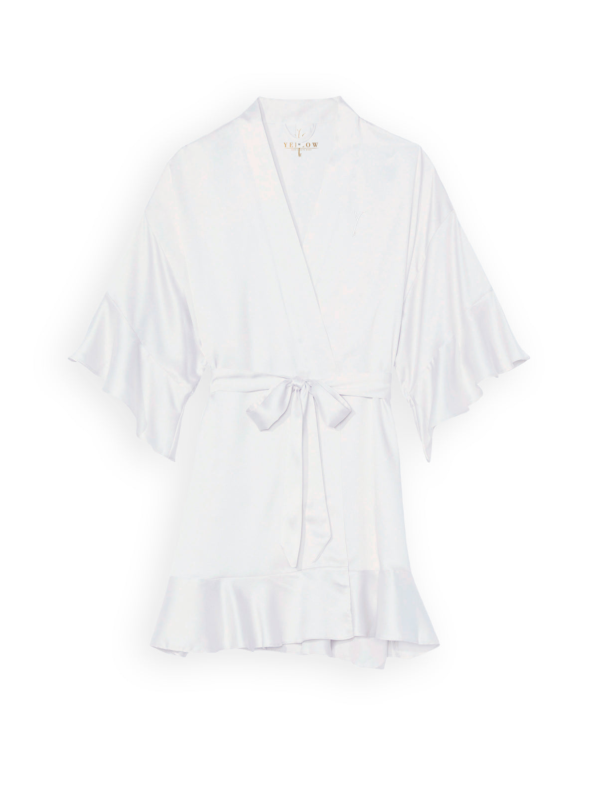 Yellow - Kimono - Liscio - White