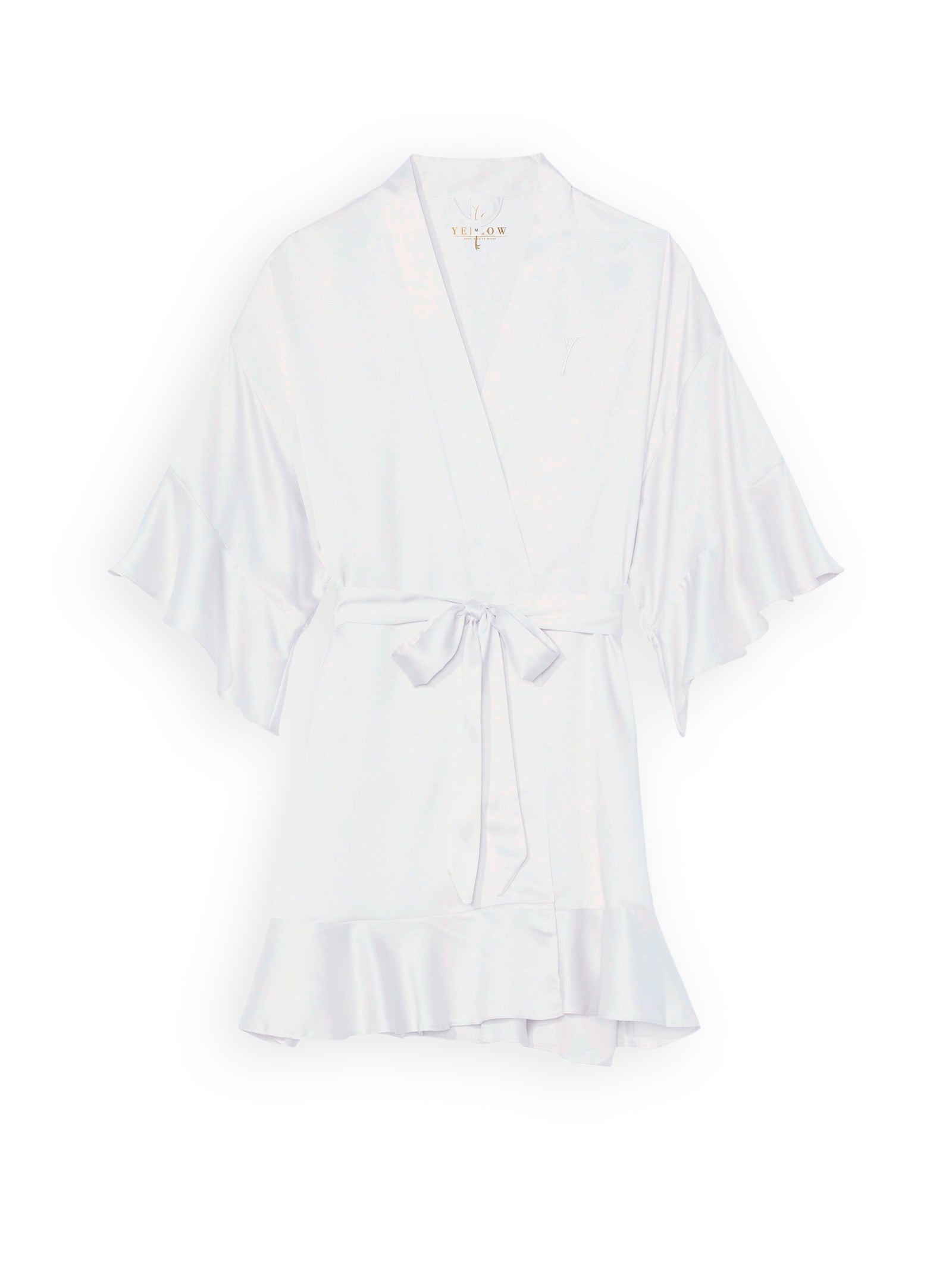 Yellow - Kimono - Liscio - White