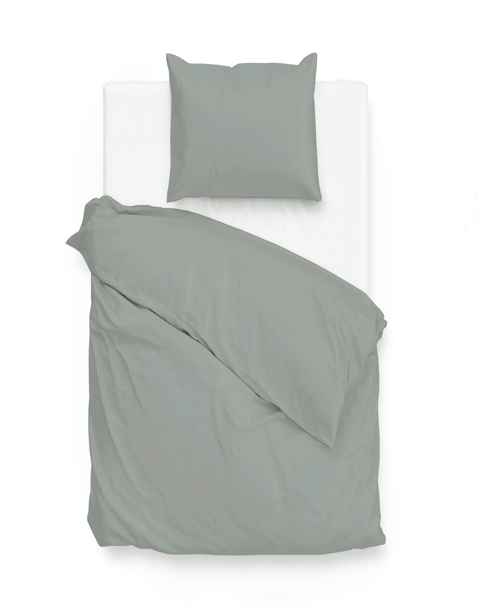 Zohome - Dekbedovertrek - Satinado - Iron Grey