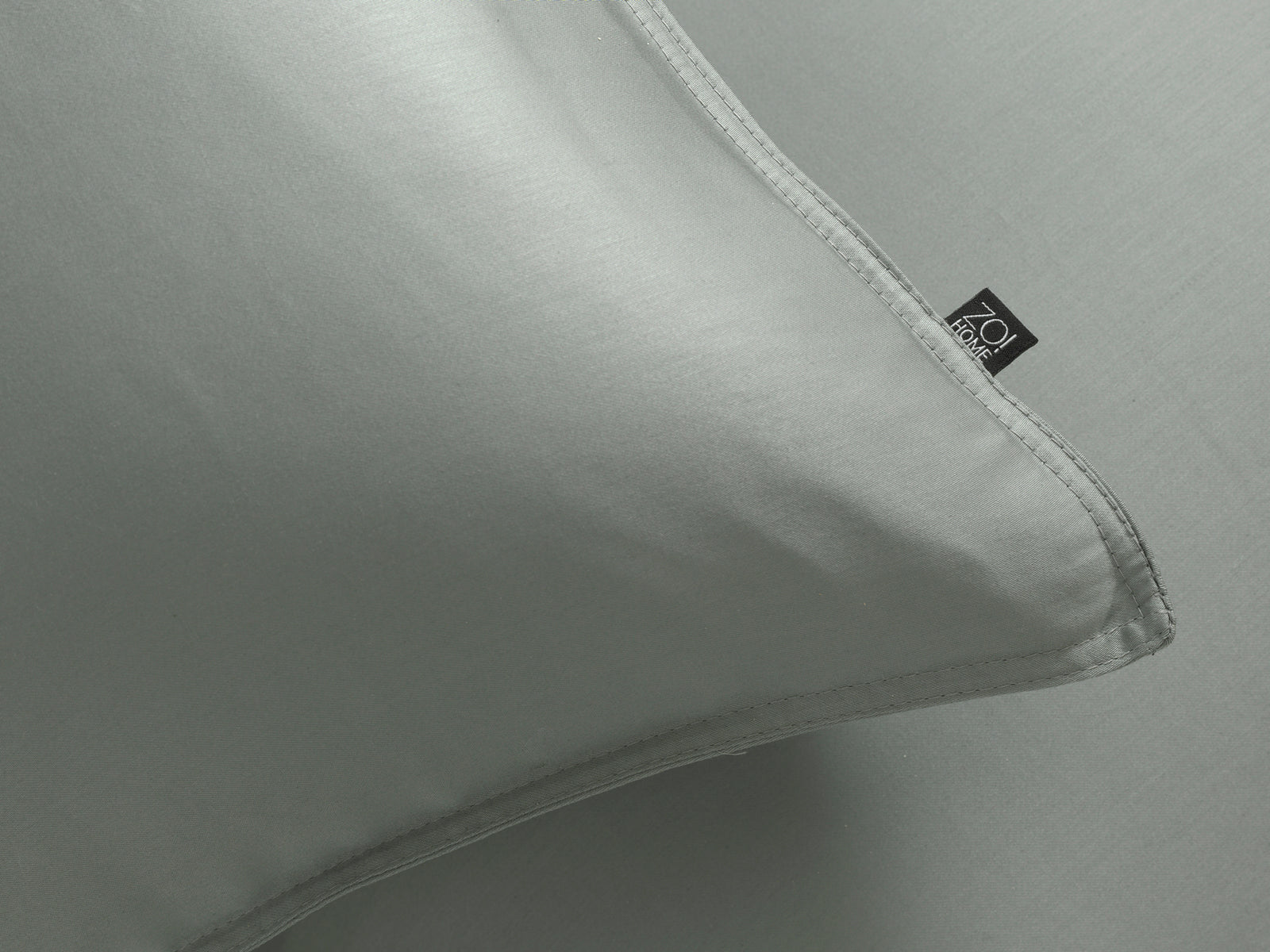 Zohome - Dekbedovertrek - Satinado - Iron Grey