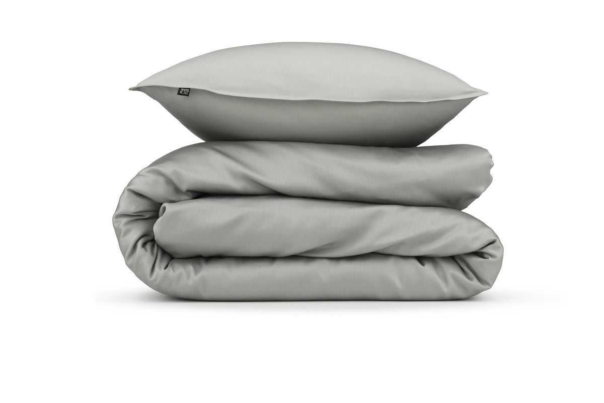 Zohome - Dekbedovertrek - Satinado - Iron Grey