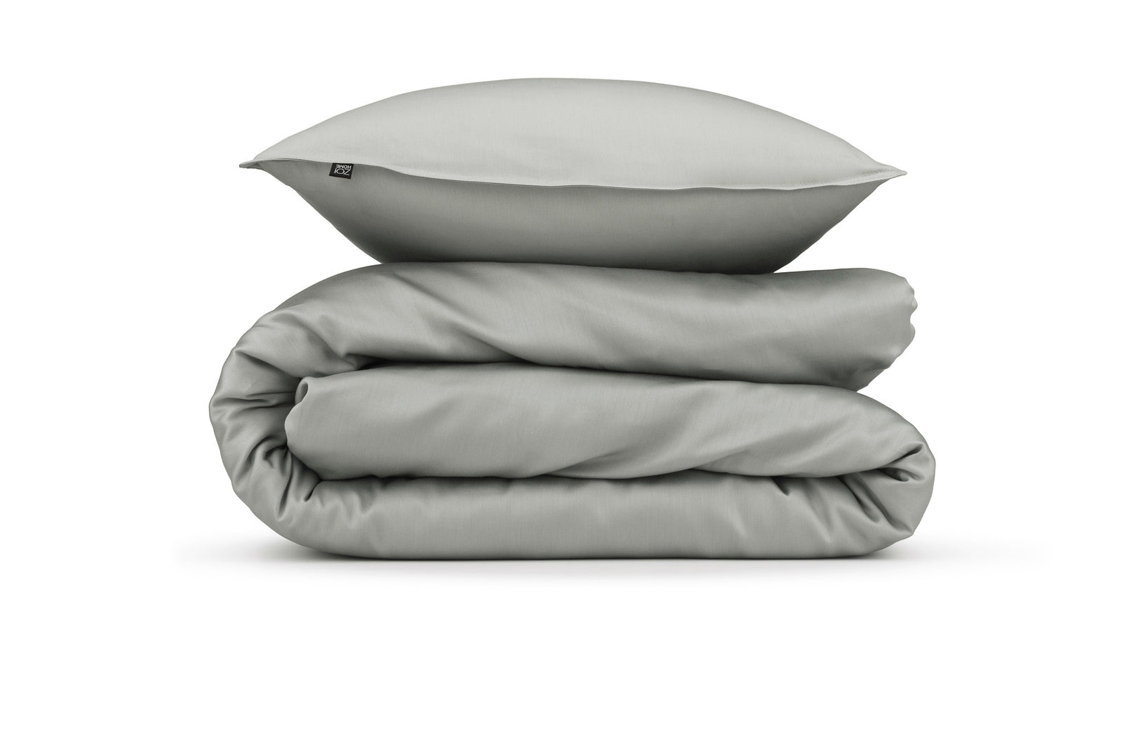 Zohome - Dekbedovertrek - Satinado - Iron Grey