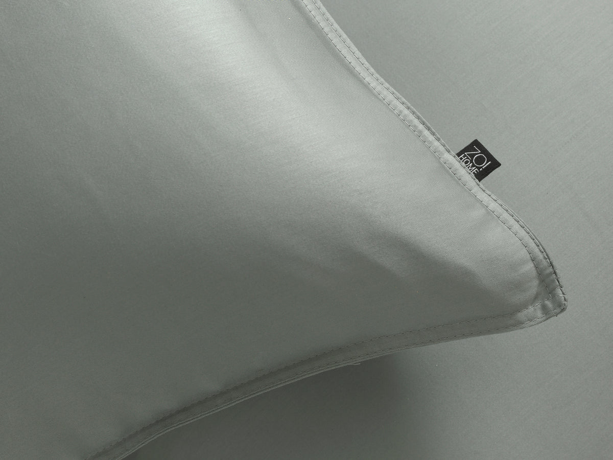 Zohome - Dekbedovertrek - Satinado - Iron Grey