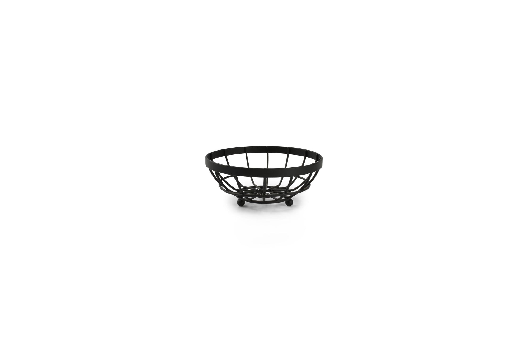 ONA - Panier métallique 14xH6cm noir Cluster - 1 SET - 4 pièces