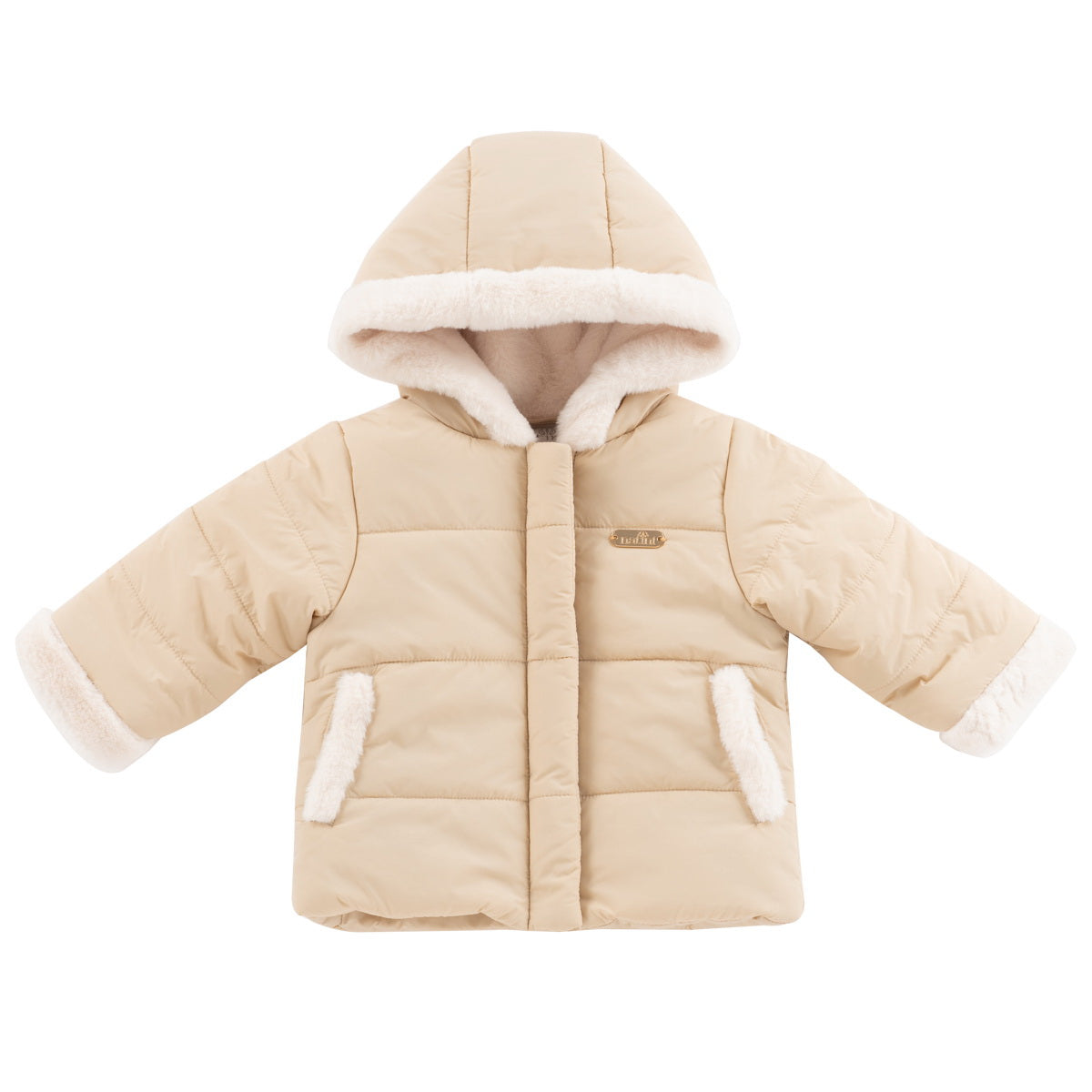 Jacket Capuchon Julia - Beige Clair