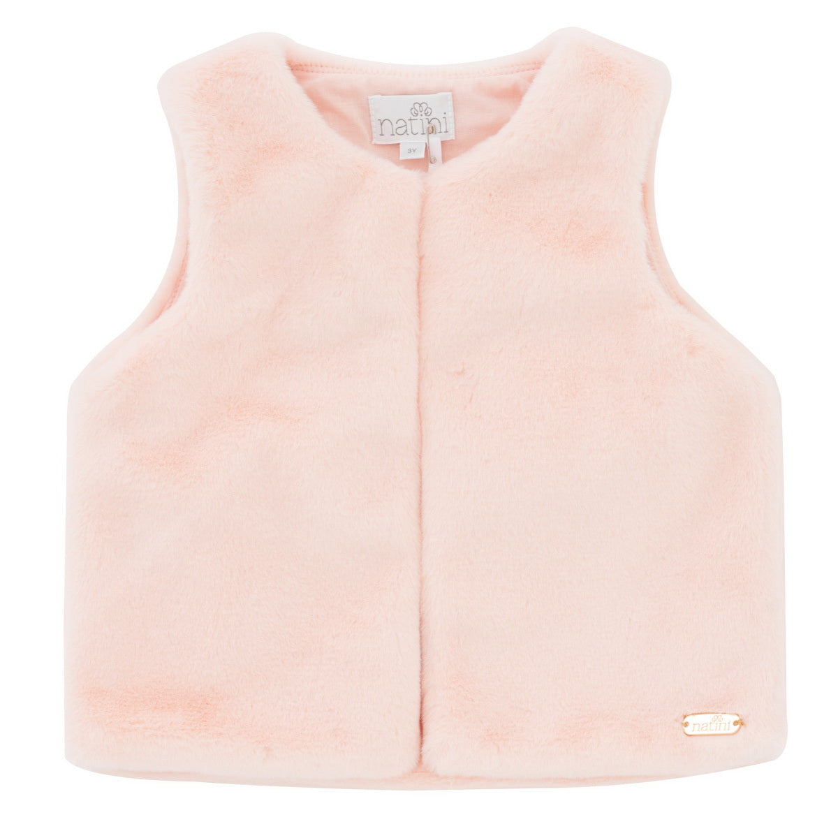 Gilet Fur - Roze