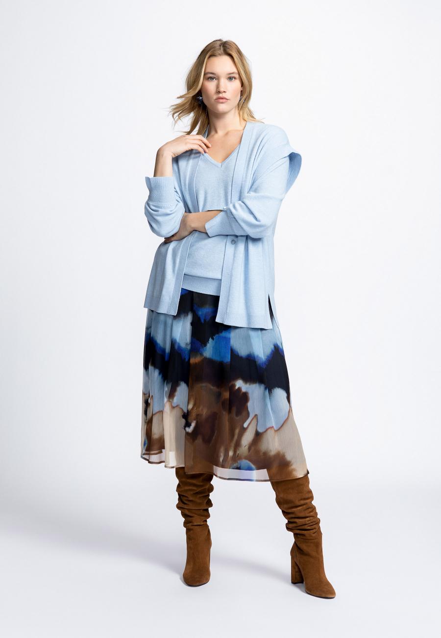 Adilla - Gilet - Baby Blue - W