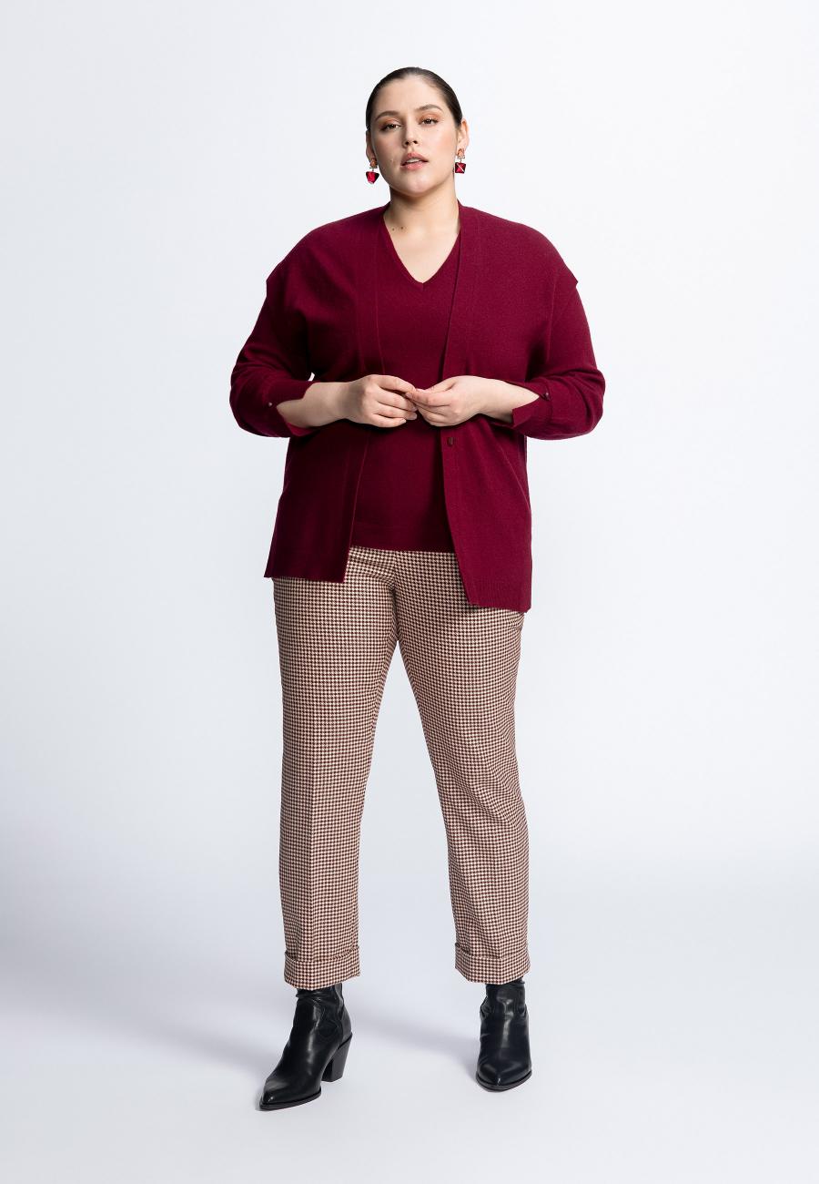 Adilla - Gilet - Port Wine - W