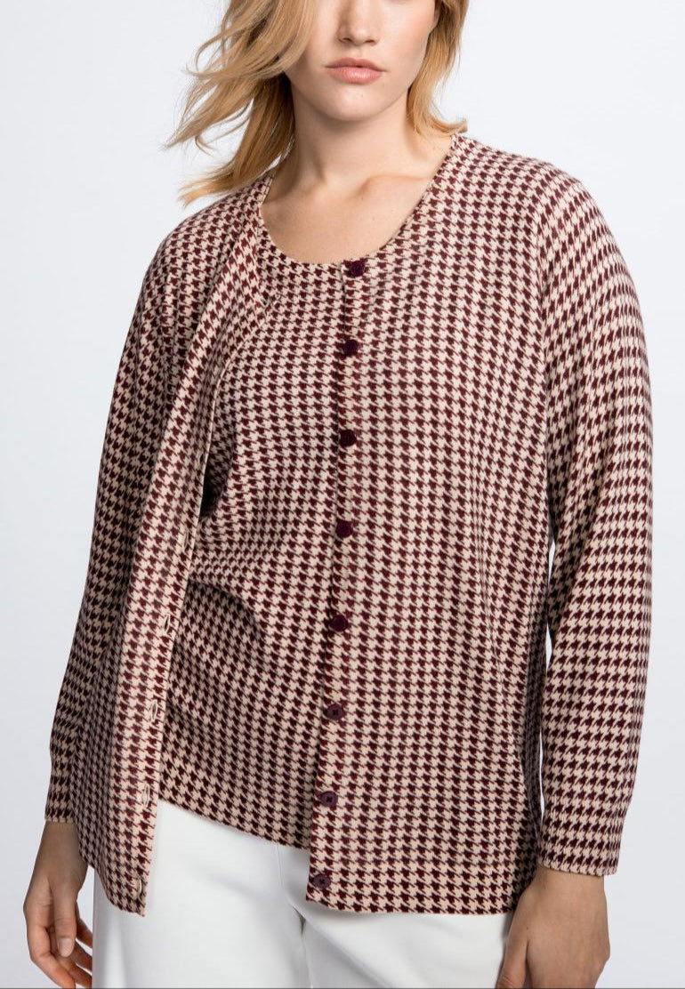 X-Yumiko - Gilet - Port Wine - W