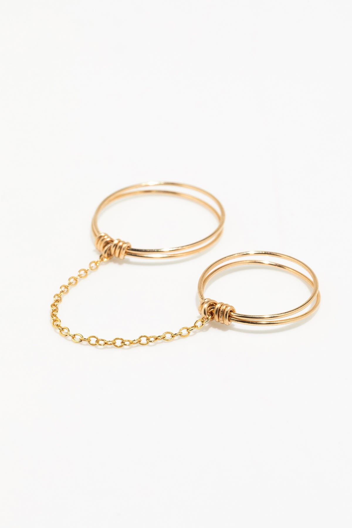 Rings - tweeling Essentiel Goud
