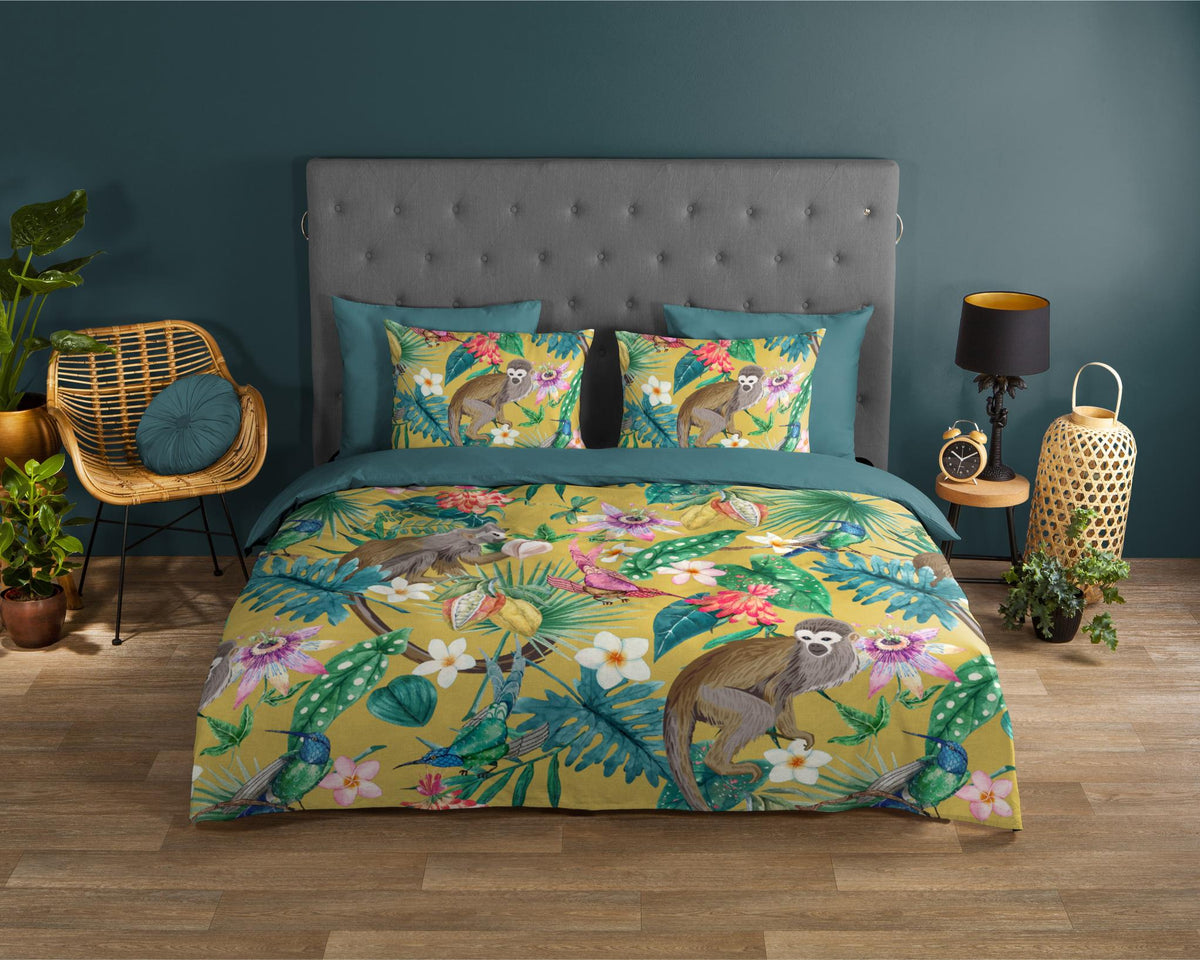 Good Morning - Dekbedovertrek - Meet - Ochre