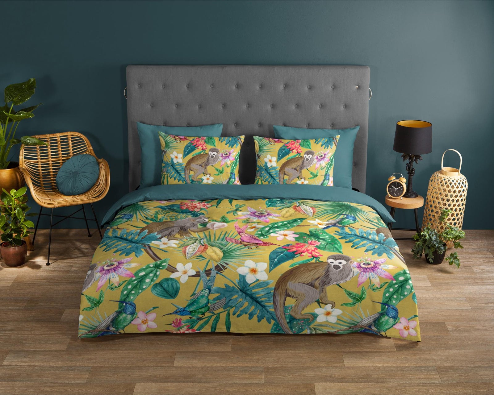 Good Morning - Dekbedovertrek - Meet - Ochre