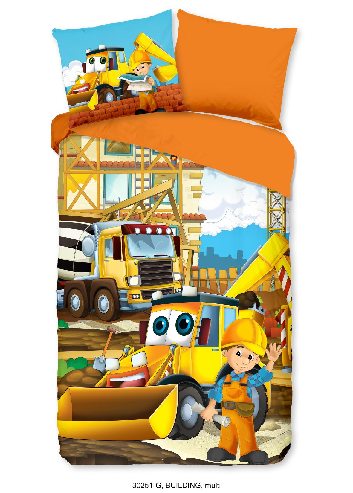 Good Morning - Dekbedovertrek - Building - Multi