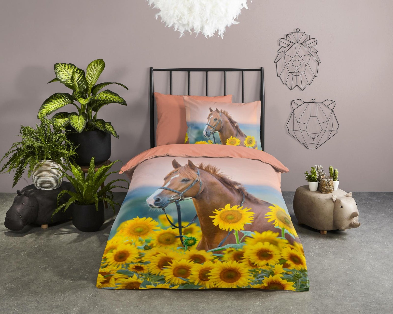 Good Morning - Dekbedovertrek - Beauty - Multi