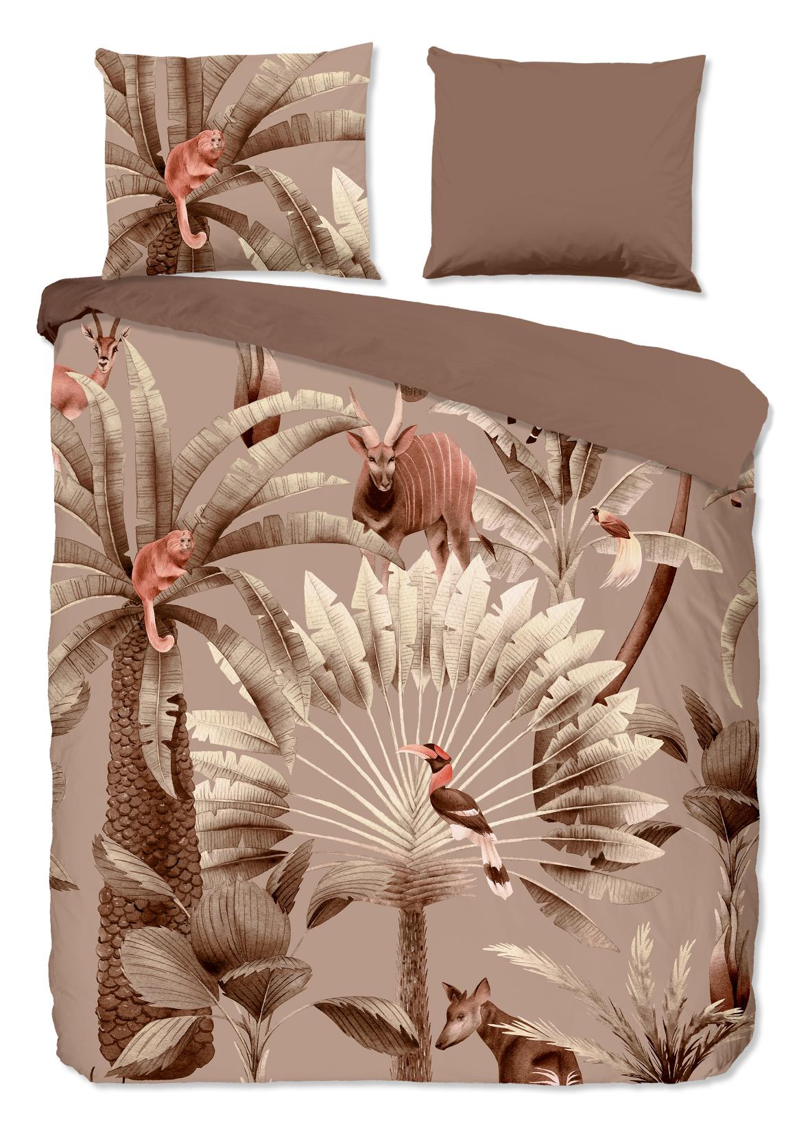 Good Morning - Dekbedovertrek - Fuji - Taupe