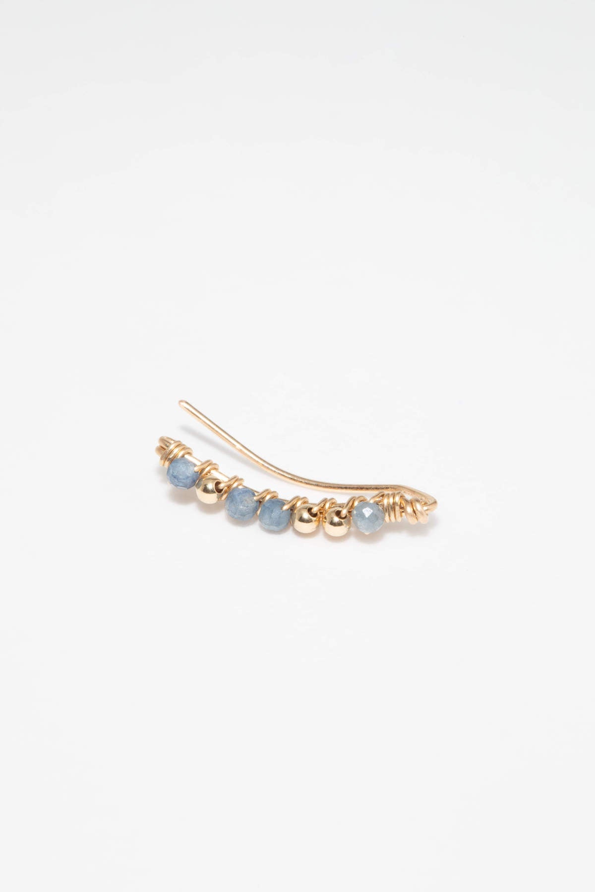 Earrings - Climber Théa Goud - Saffier