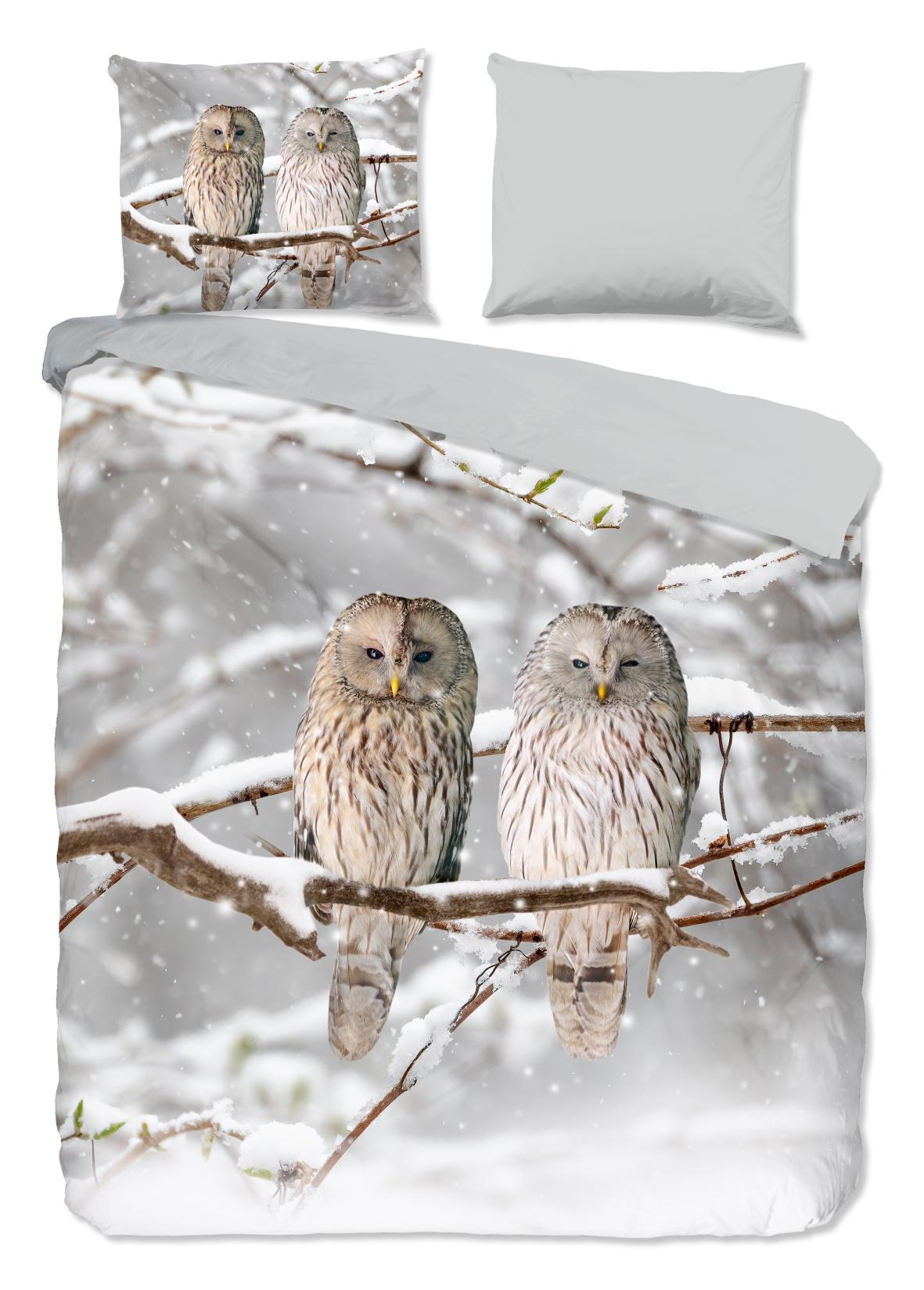 Good Morning - Dekbedovertrek - Febe - Grey