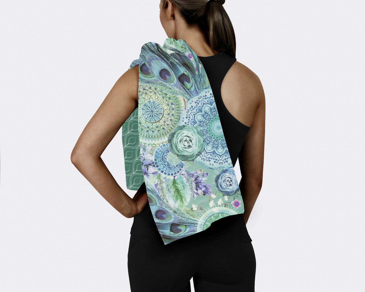 HIP - Sport handdoek - Kari - Green