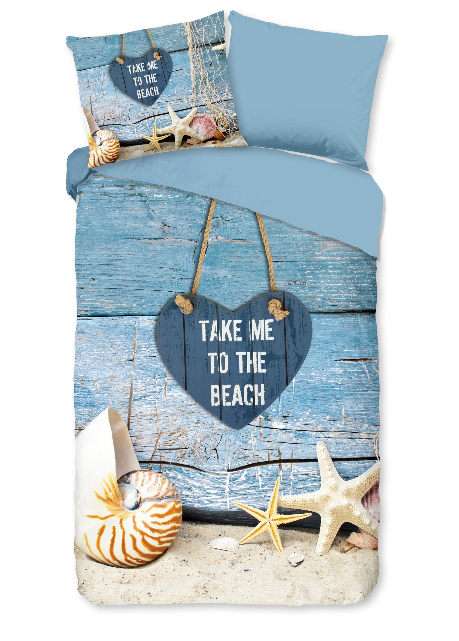 Pure - Dekbedovertrek - Beach - Multi