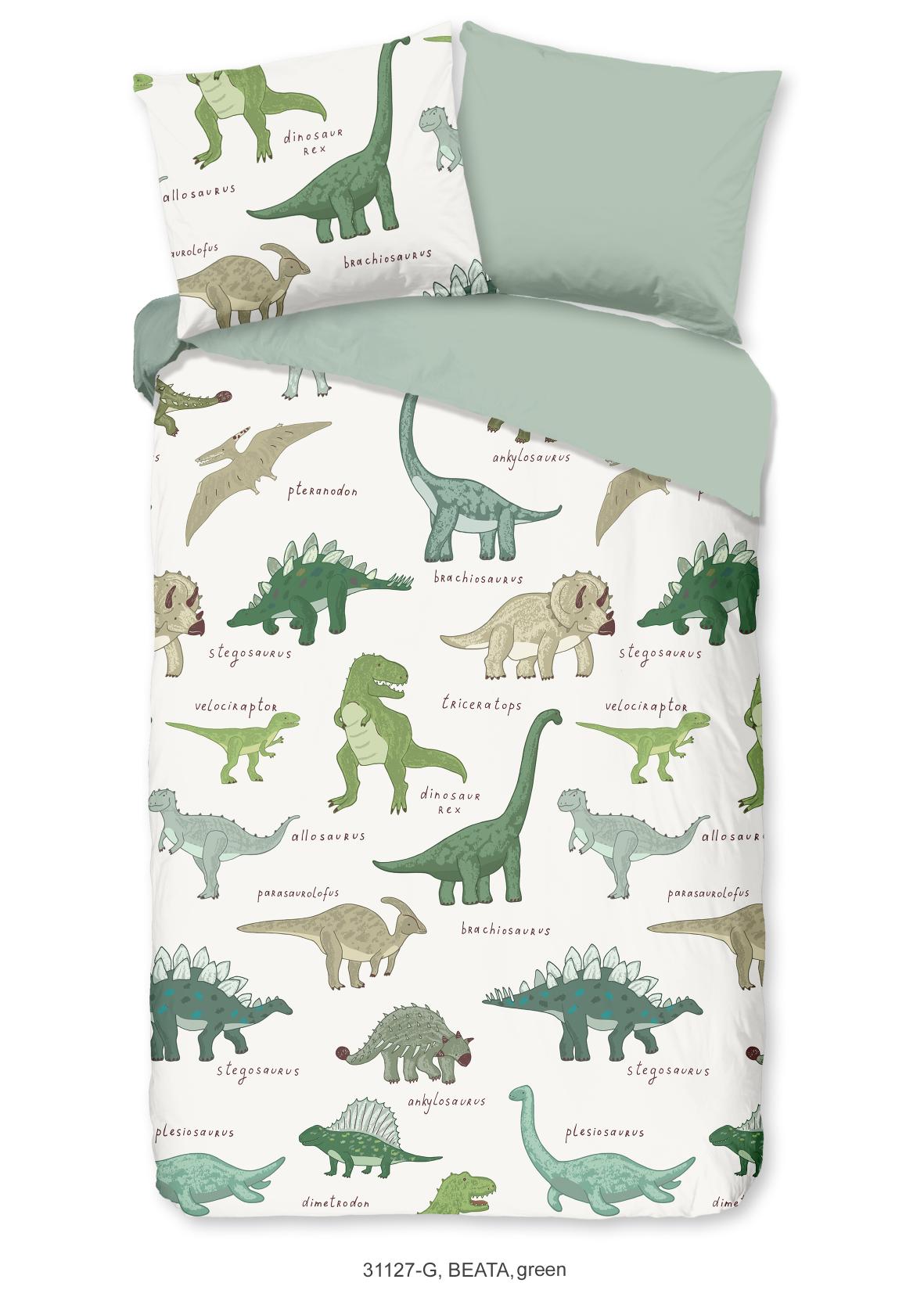 Good Morning - Dekbedovertrek - Beata - Green
