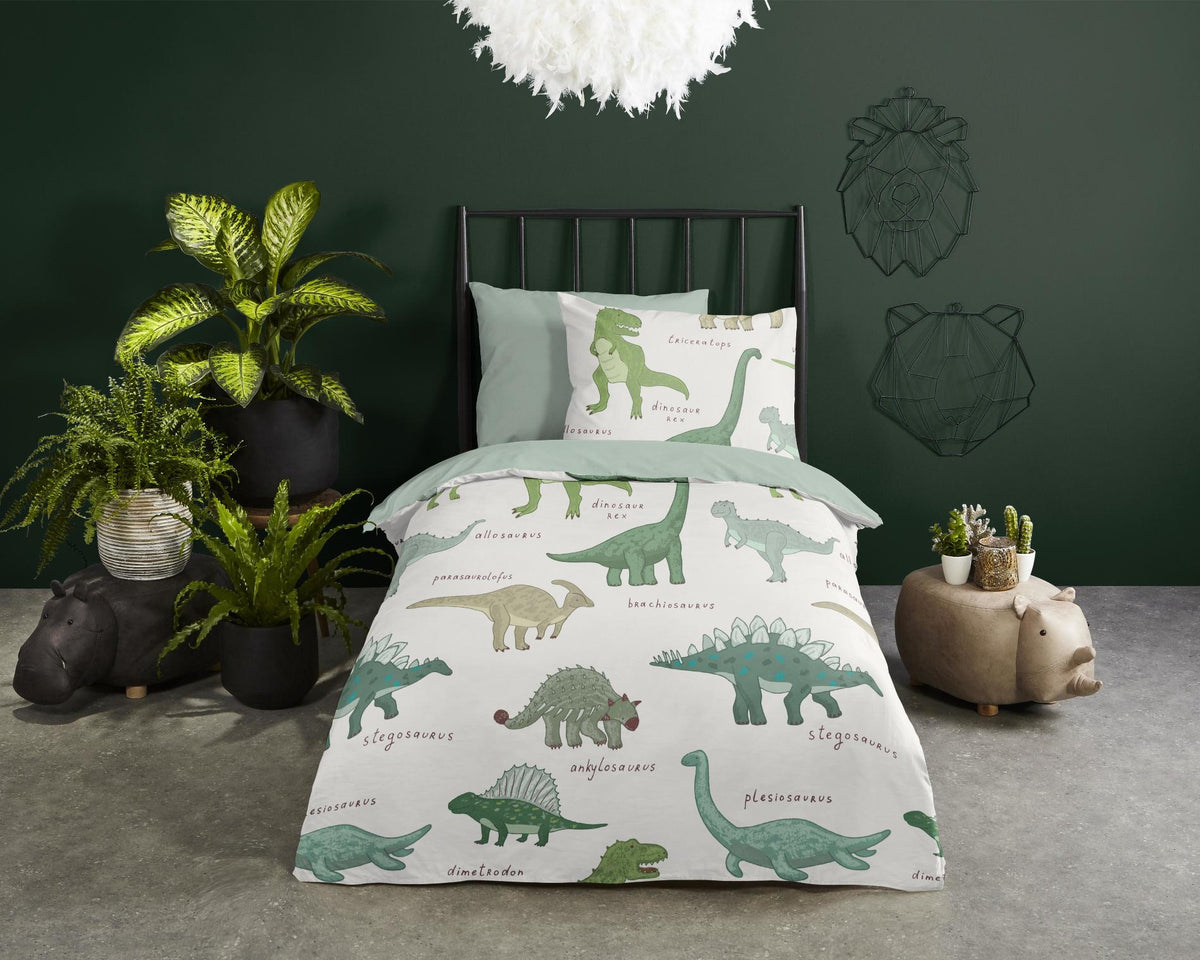 Good Morning - Dekbedovertrek - Beata - Green