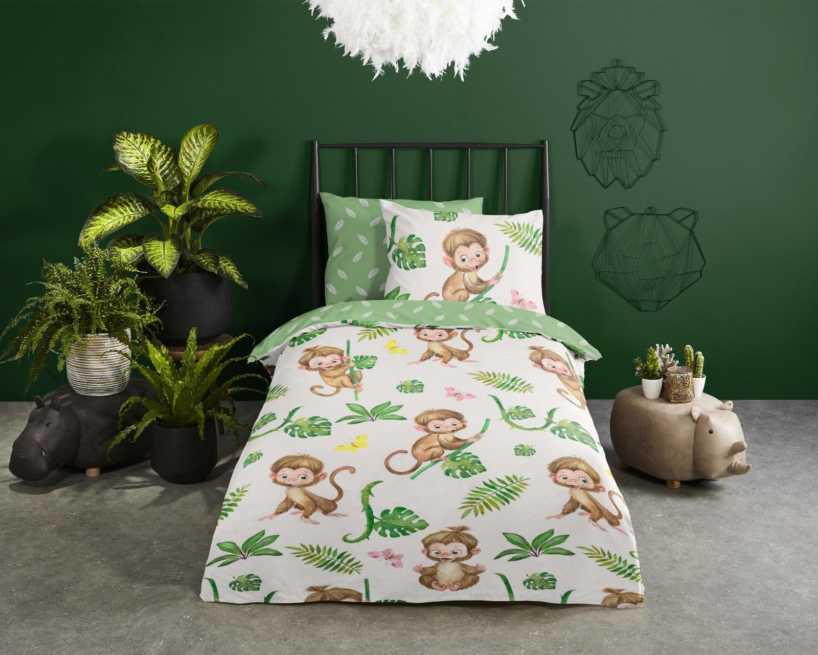 Good Morning - Housse De Couette - Play - Green