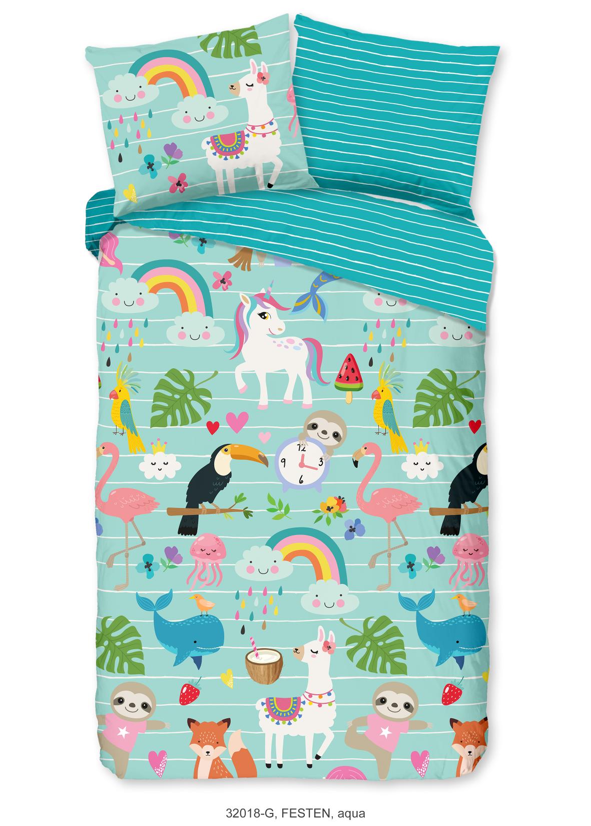 Good Morning - Dekbedovertrek - Festen - Aqua