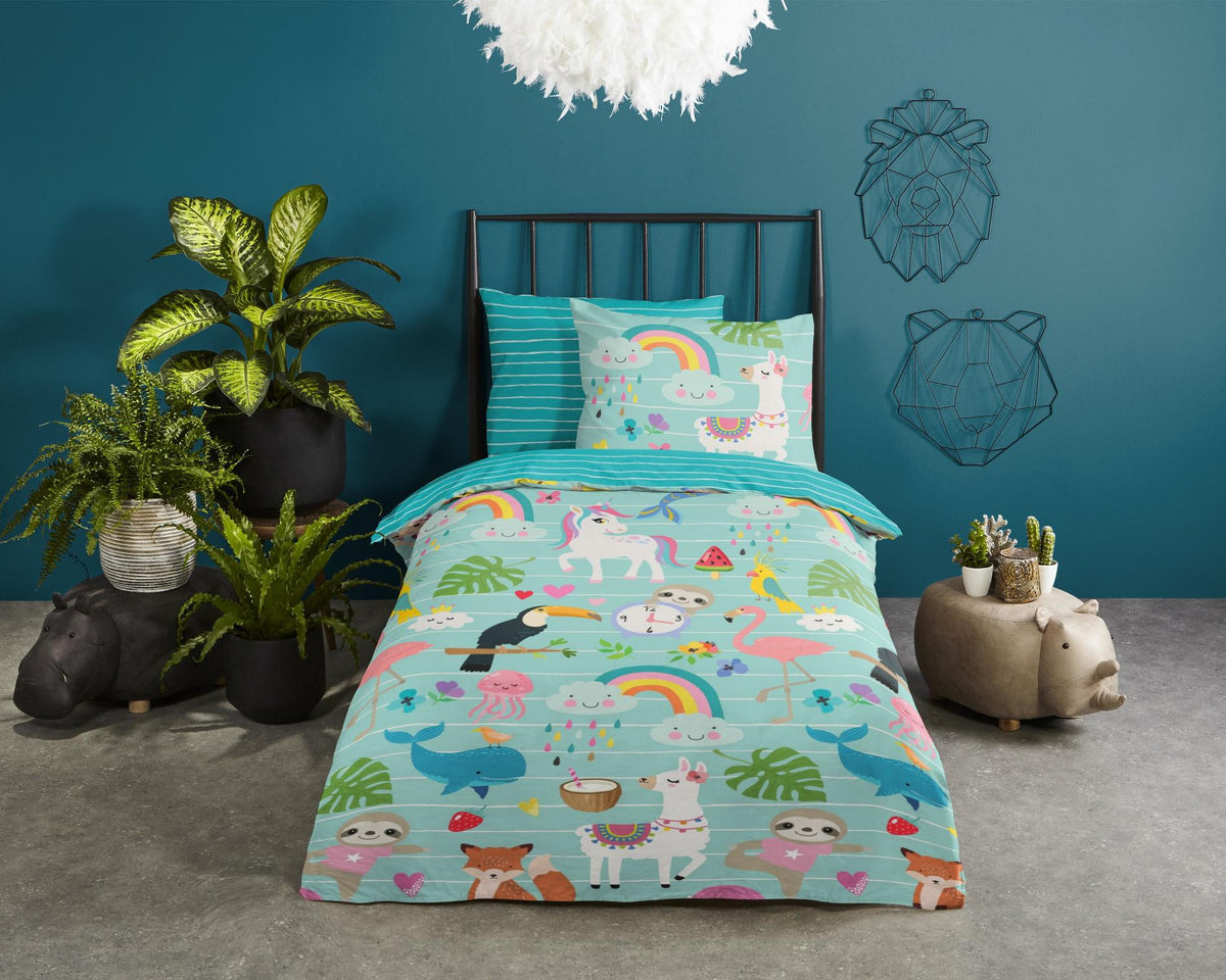 Good Morning - Dekbedovertrek - Festen - Aqua