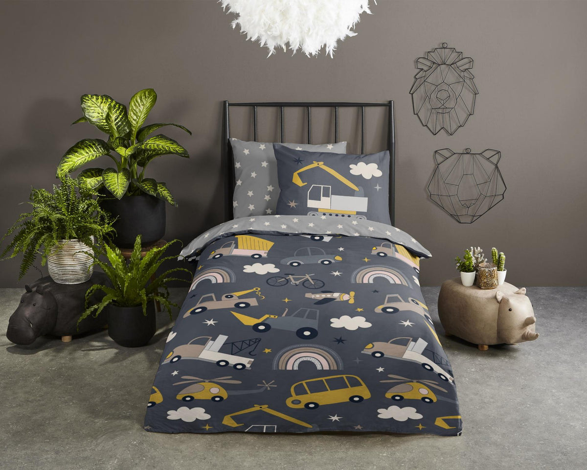 Good Morning - Housse De Couette - Rush - Grey