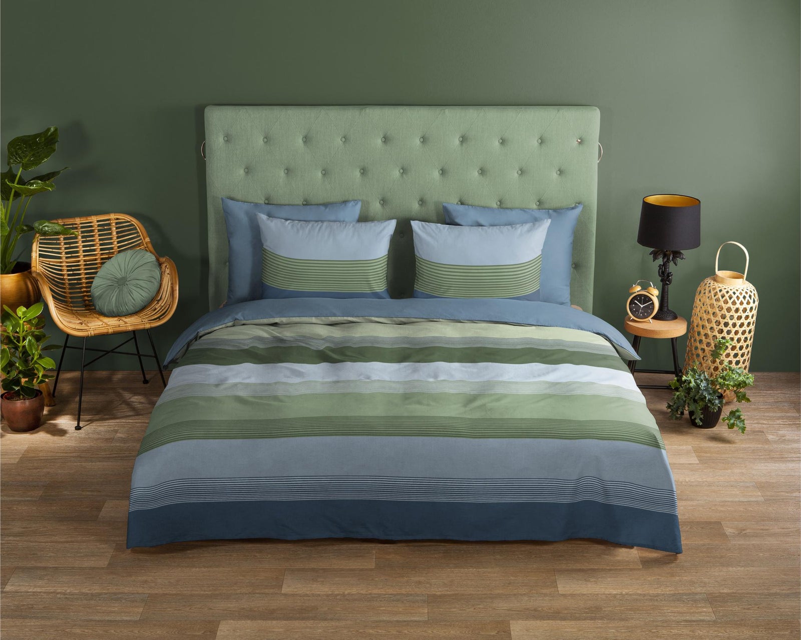 Good Morning - Dekbedovertrek - Mali - Multi