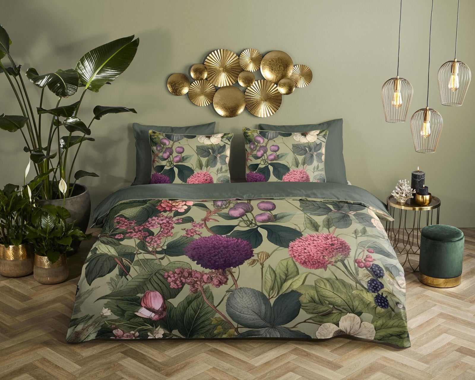 Descanso - Dekbedovertrek - Onaz - Green