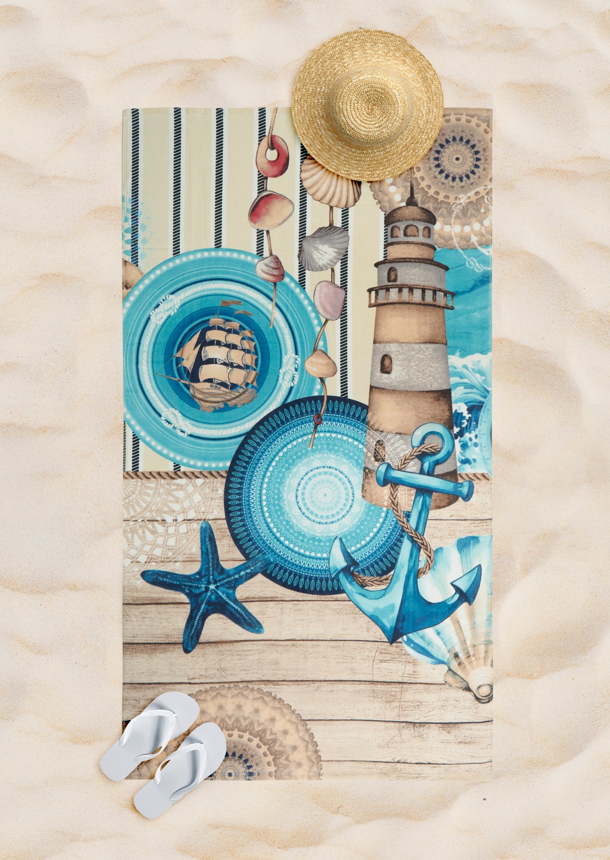 HIP - Strandlaken - Aldiana - Blue