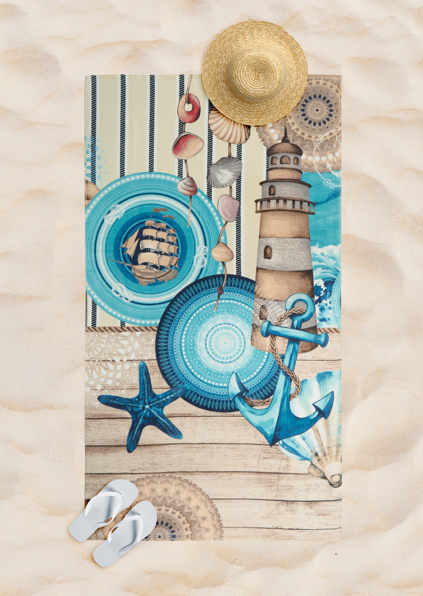 HIP - Strandlaken - Aldiana - Blue