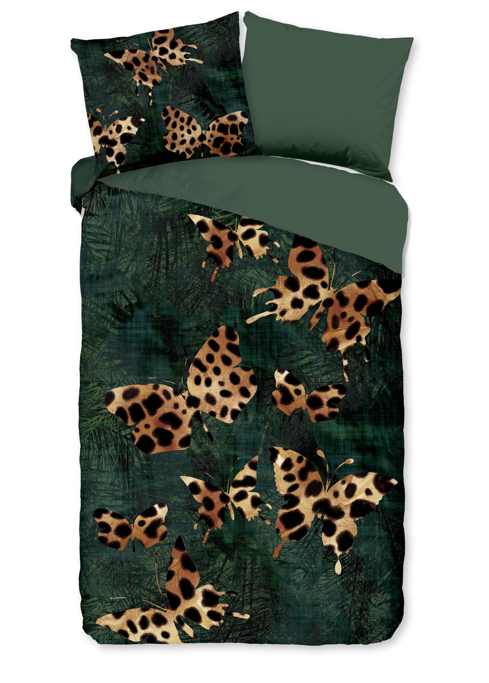 Pure - Dekbedovertrek - Lido - Dark Green
