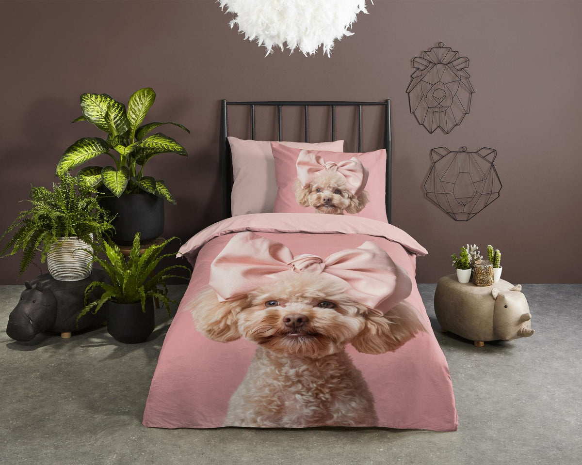 Good Morning - Dekbedovertrek - Roxy - Pink