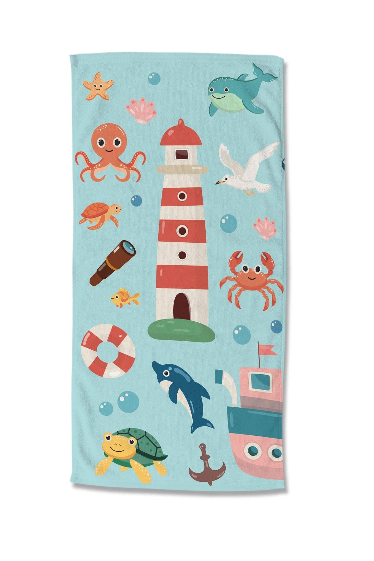 Good Morning - Strandlaken - Sailor - Aqua
