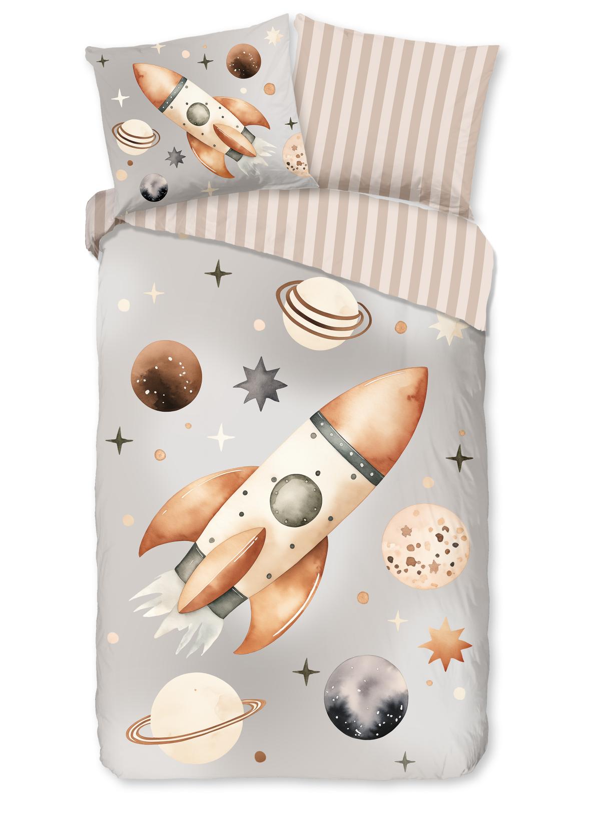 Good Morning - Dekbedovertrek - Explore - Grey