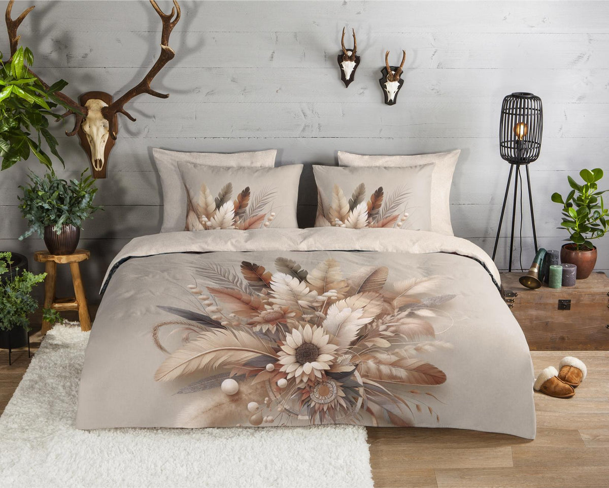 Good Morning - Dekbedovertrek - Barro - Sand