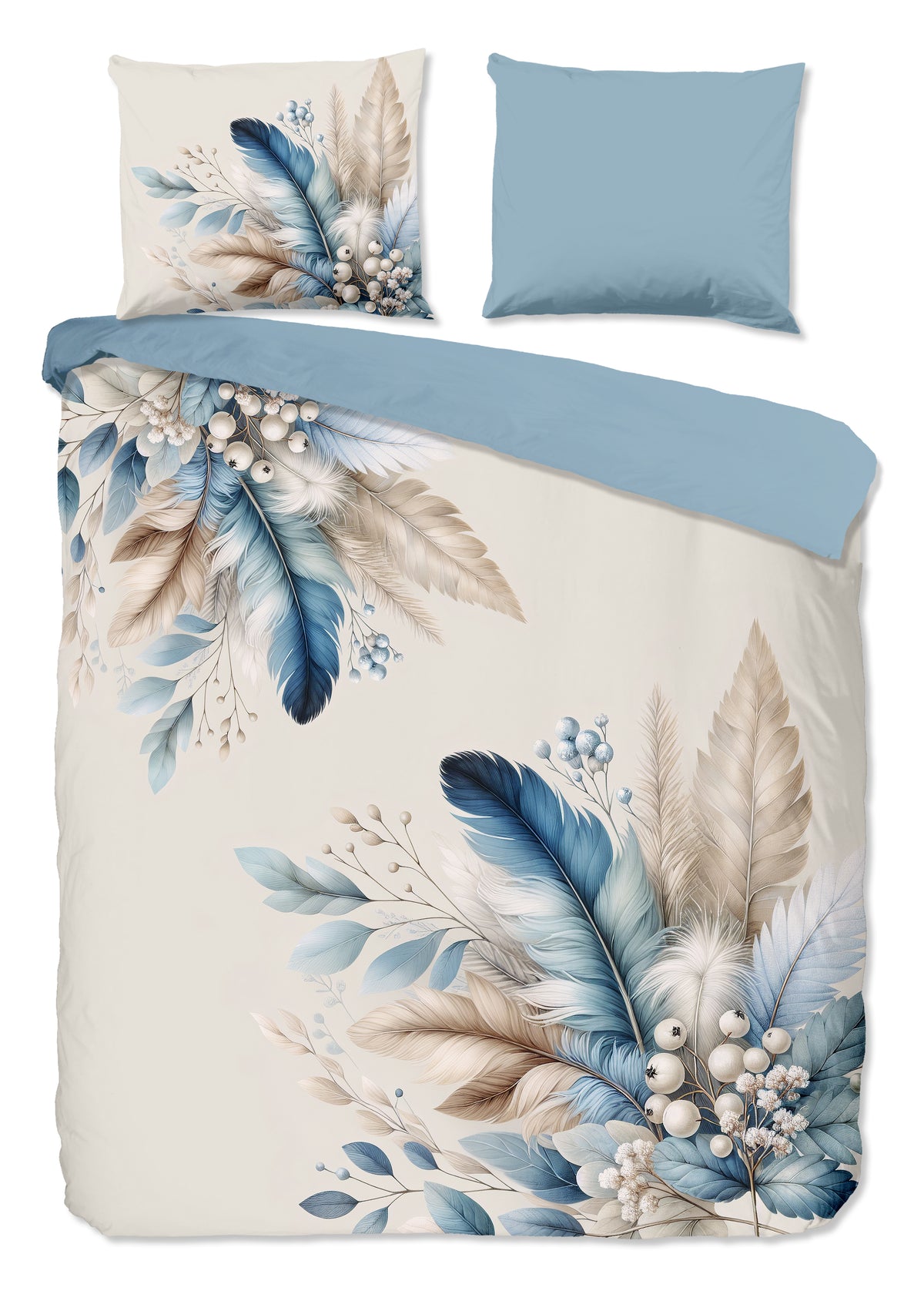 Pure - Housse de couette - Alva - Blue