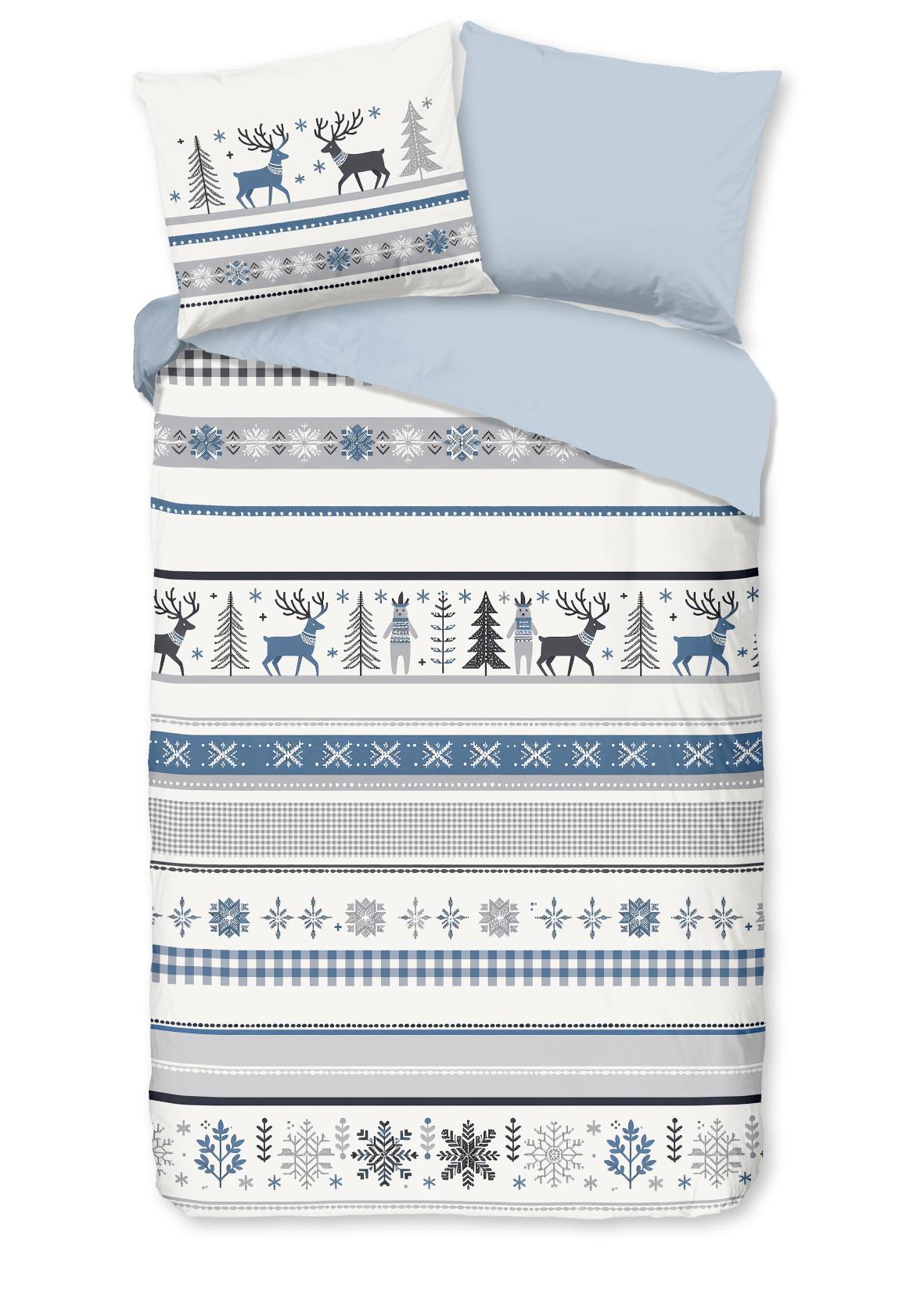 Good Morning - Dekbedovertrek - Aila - Blue