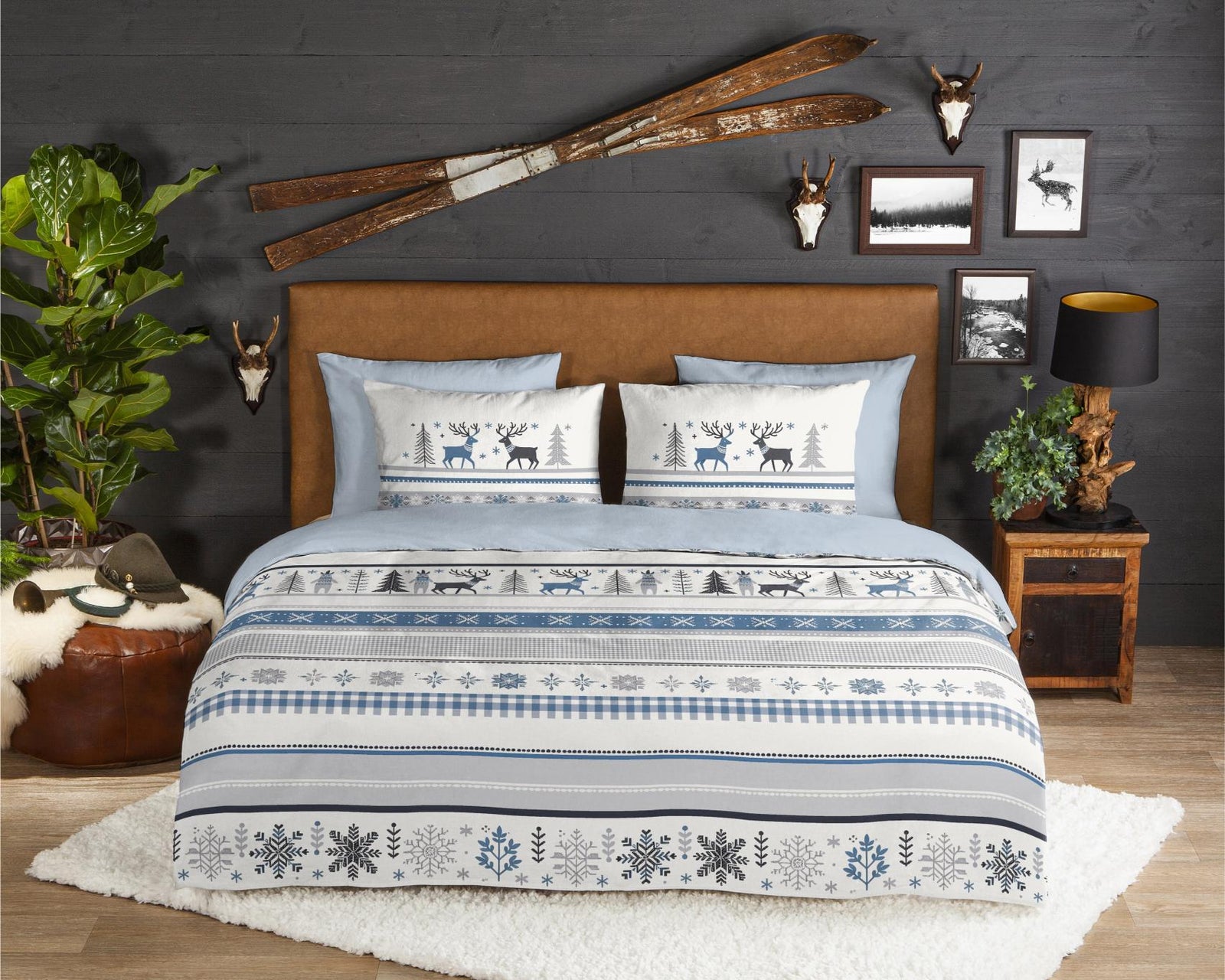 Good Morning - Dekbedovertrek - Aila - Blue