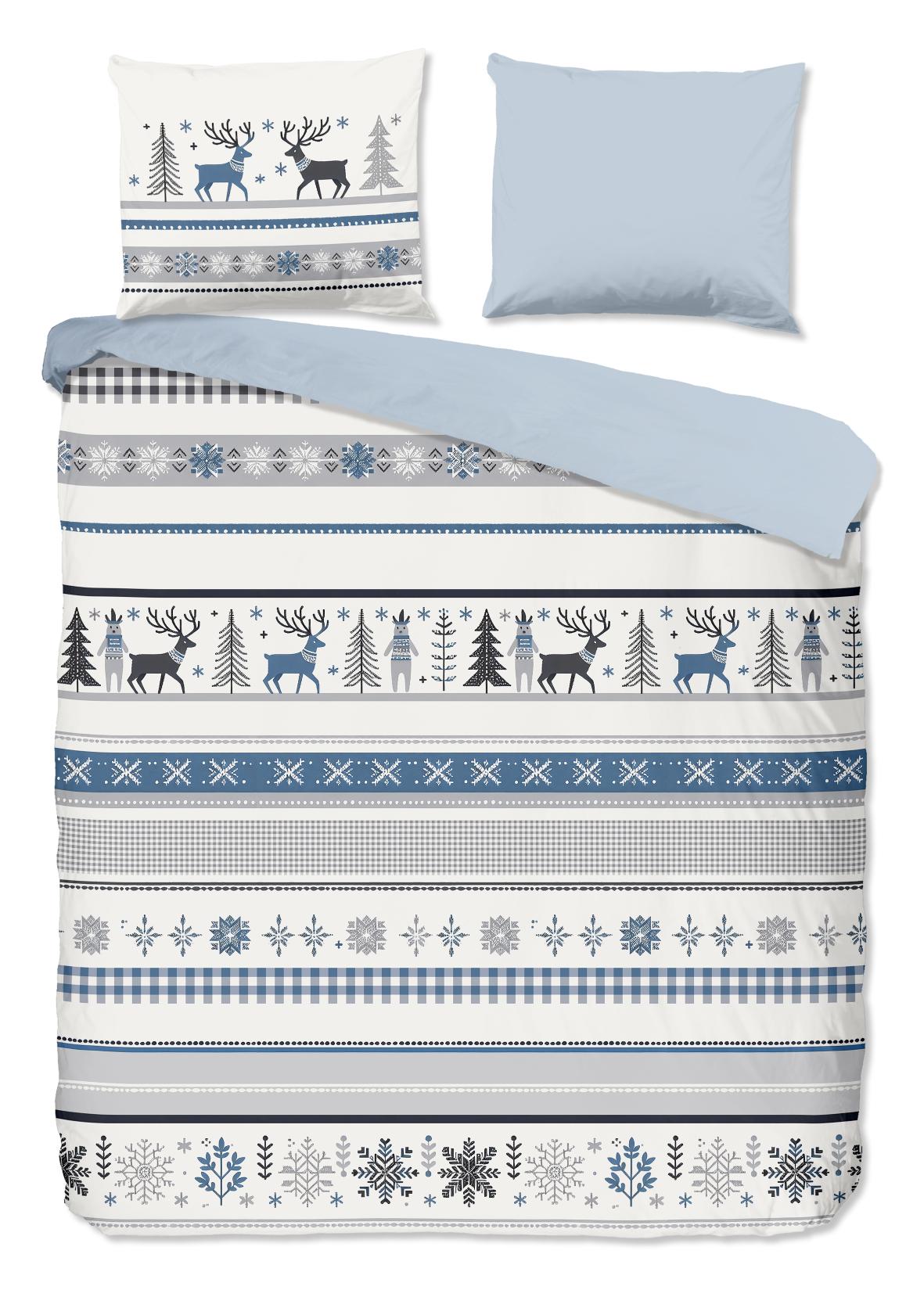 Good Morning - Dekbedovertrek - Aila - Blue