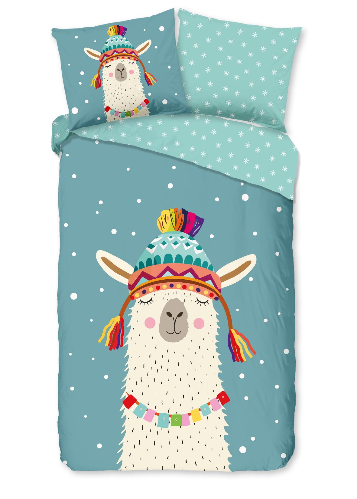 Good Morning - Dekbedovertrek - Borax - Petrol