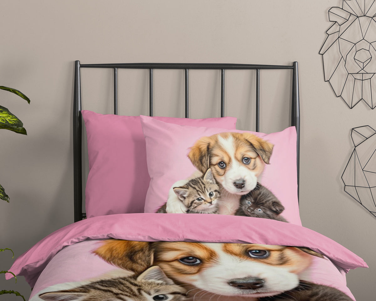 Pure - Housse de couette - Amis - Pink