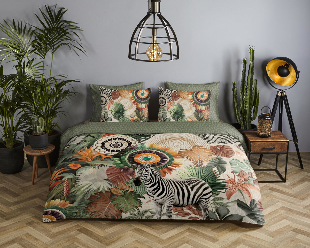 HIP - Housse de couette - Janay - Green