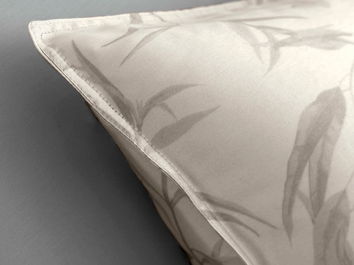 Zohome - Linge de lit - Fiori di Satinado - Off-white