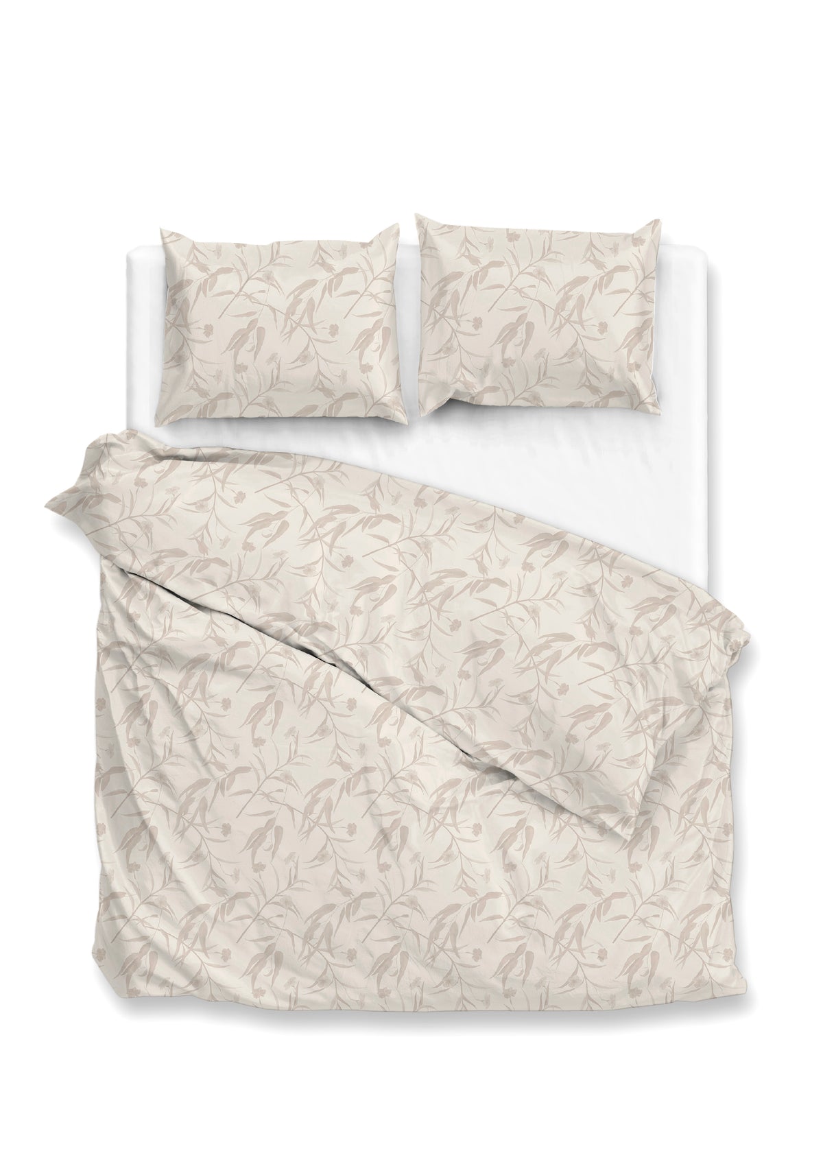 Zohome - Linge de lit - Fiori di Satinado - Off-white