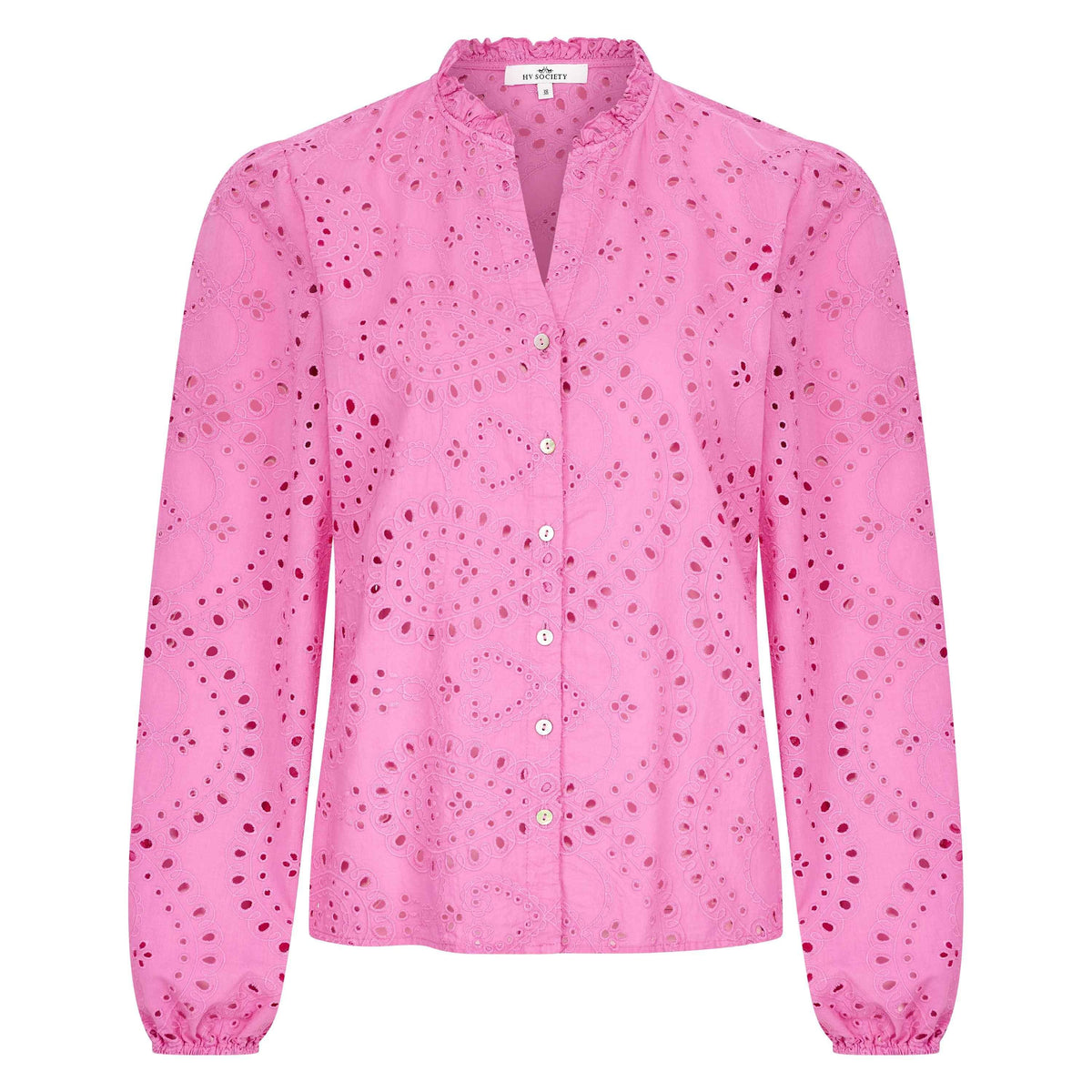 Hv Society - Blouses - Bright Pink